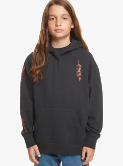 Best Quiksilver Boy'S 8-16 Radical Times Hoodie Black