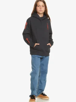 Best Quiksilver Boy'S 8-16 Radical Times Hoodie Black