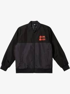 Best Quiksilver Boy'S 8-16 Radical Times Jacket Black