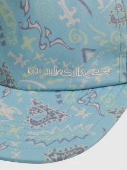 Store Quiksilver Boy'S 8-16 Ray Master Neck Protection Cap Pastel Turquoise Next Gen 233