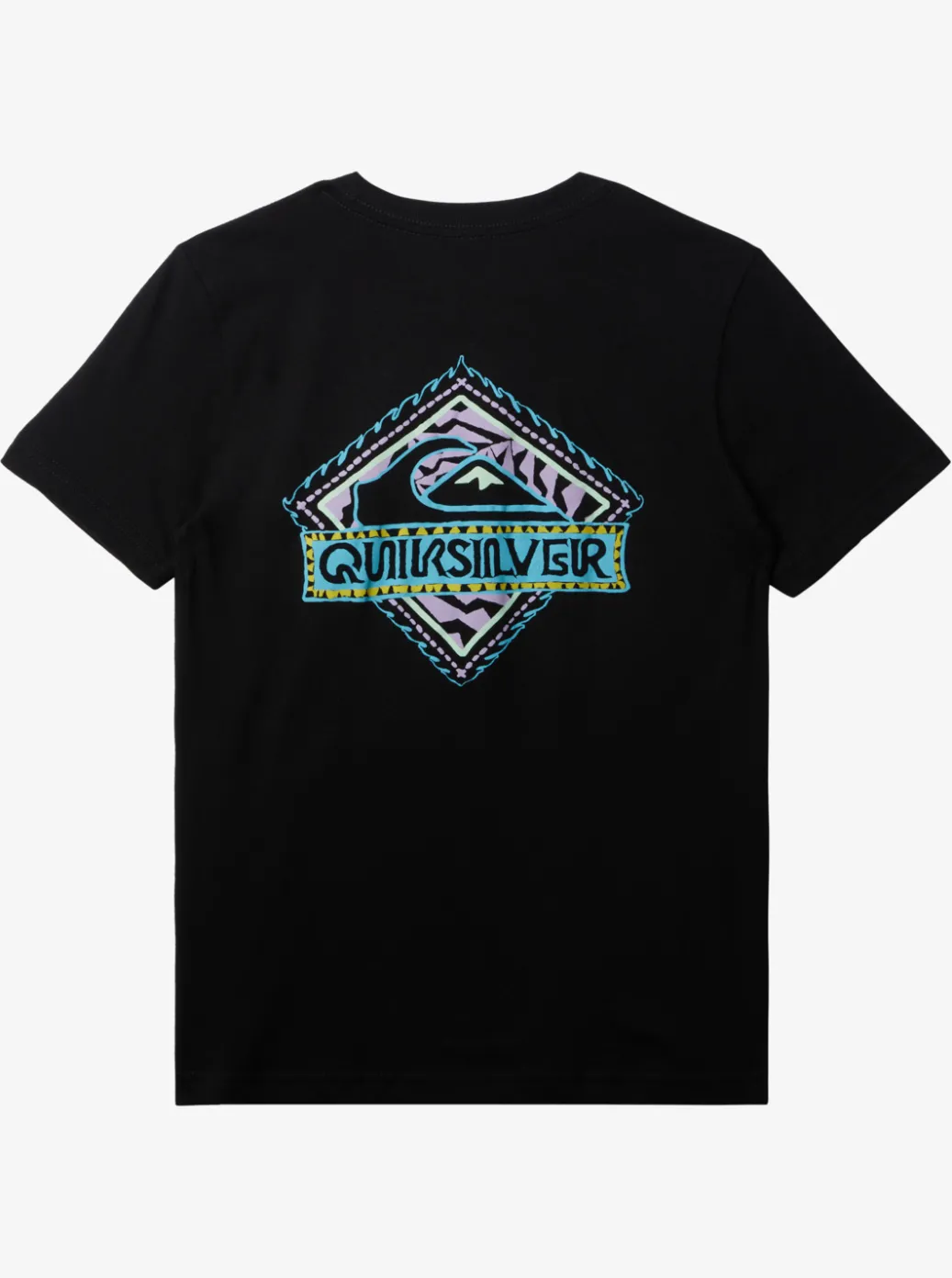 Discount Quiksilver Boy'S 8-16 Rising Water T-Shirt Black