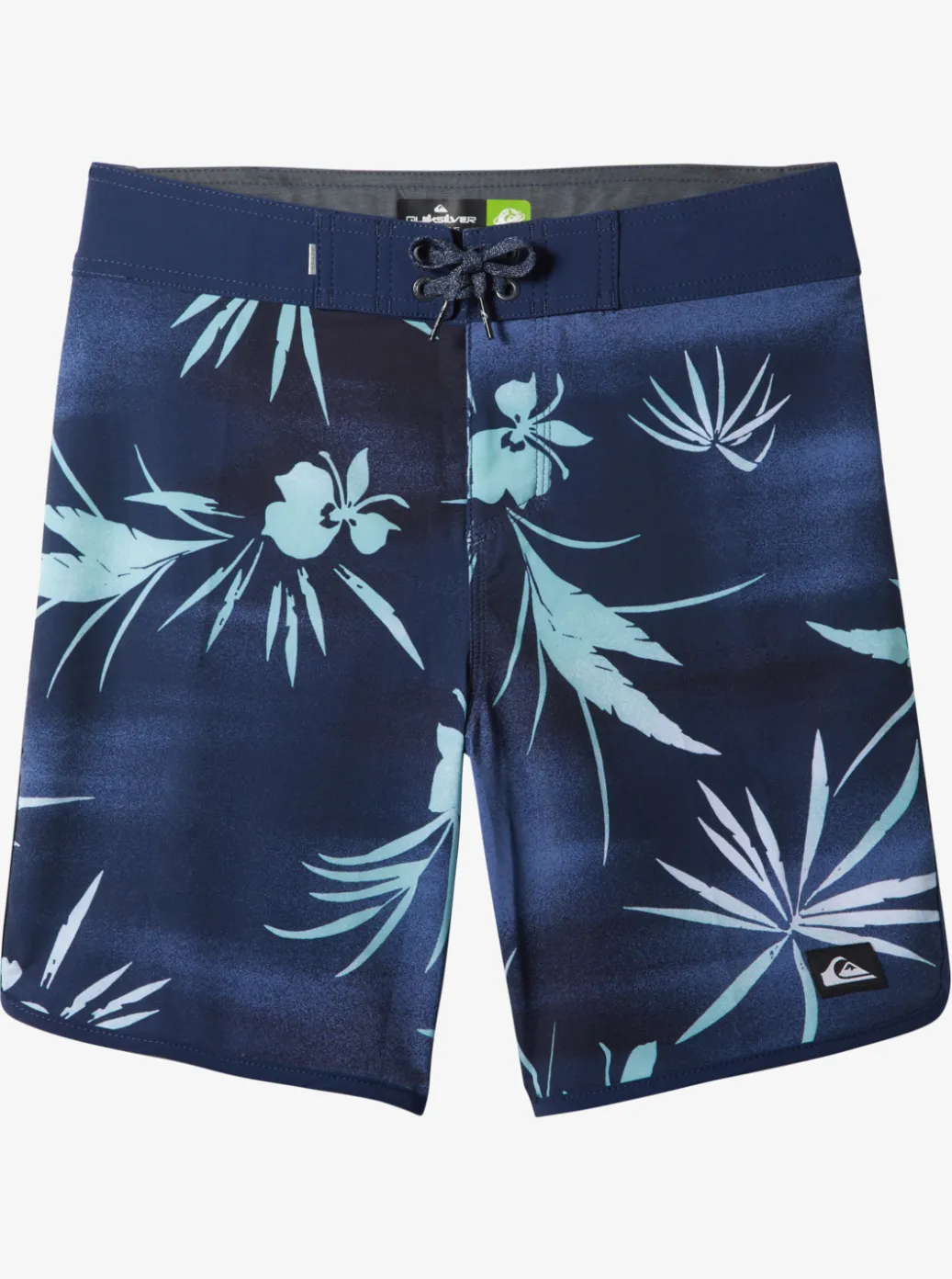 Store Quiksilver Boy'S 8-16 Surfsilk Scallop 17" Boardshorts Naval Accademy