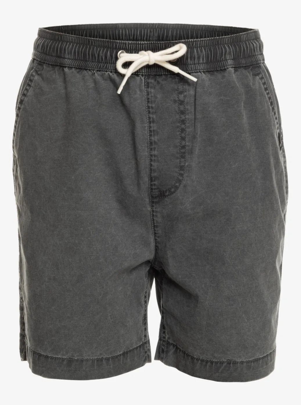 Best Sale Quiksilver Boy'S 8-16 Taxer 15" Elastic Waist Shorts Black