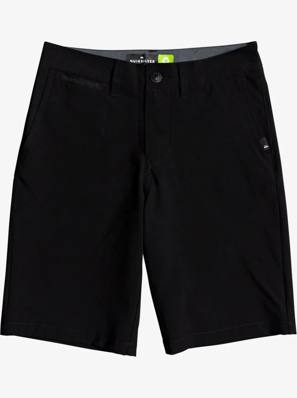 Cheap Quiksilver Boy'S 8-16 Union Amphibian 19" Hybrid Shorts Black