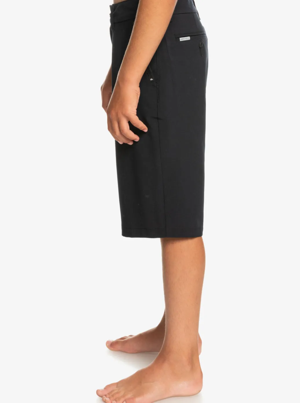 Cheap Quiksilver Boy'S 8-16 Union Amphibian 19" Hybrid Shorts Black