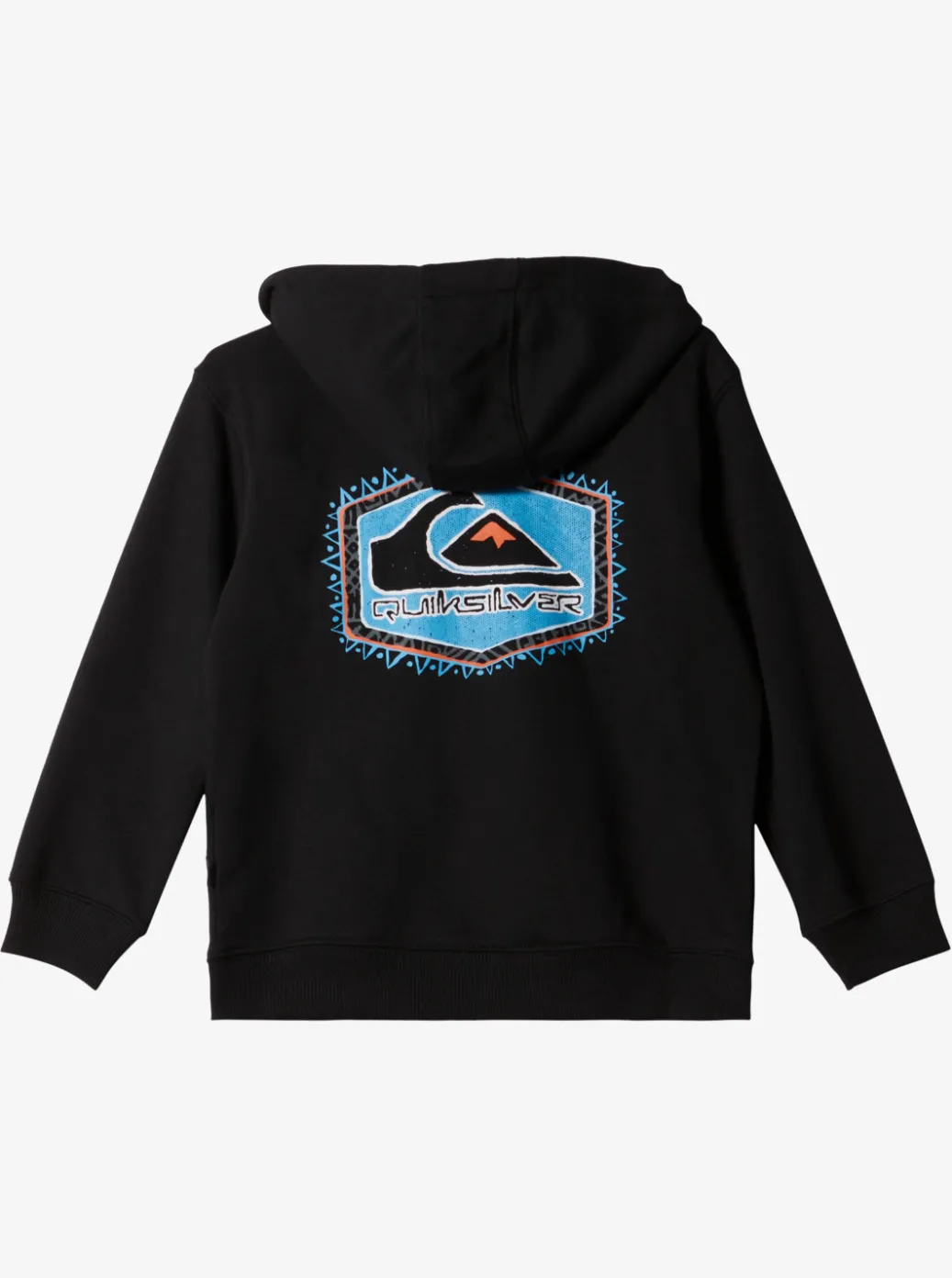 Store Quiksilver Boy'S 2-7 Vintage Rising Lines Zip-Up Hoodie Black