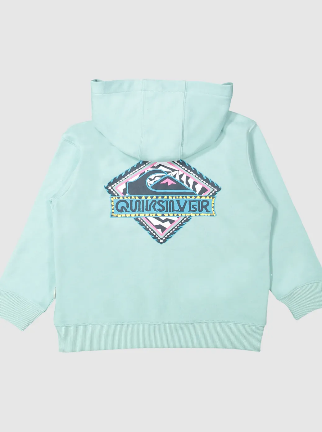 Discount Quiksilver Boy'S 2-7 Vintage Rising Lines Zip-Up Hoodie Pastel Turquoise