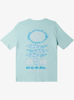 Best Quiksilver Boy'S 8-16 Visions T-Shirt Pastel Turquoise