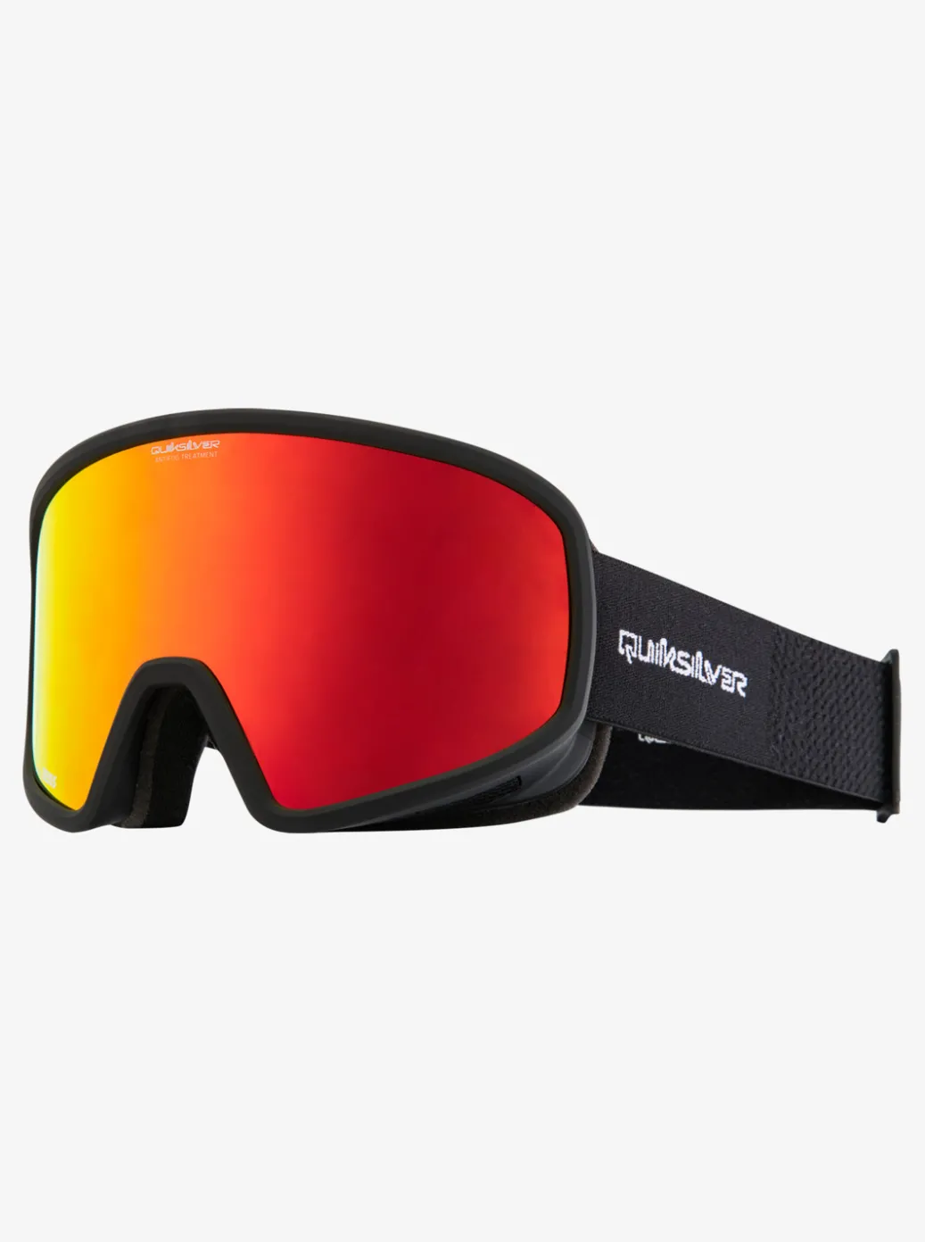 Best Sale Quiksilver Browdy Color Luxe Snow Goggles Black/Clux Ml Red S3