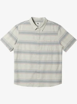 Online Quiksilver Cali Sunrise Short Sleeve Shirt Plaza Taupe Cali