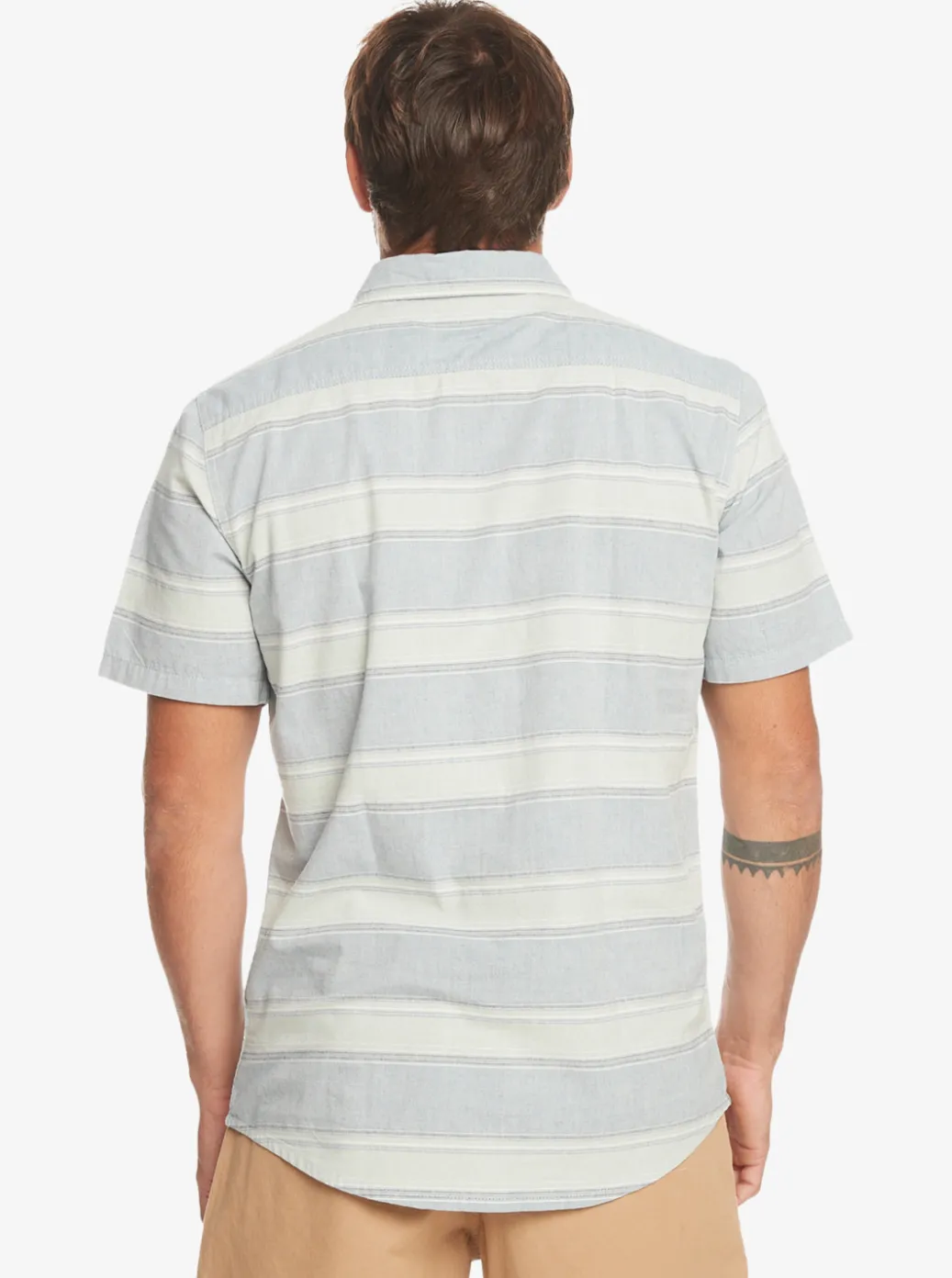 Hot Quiksilver Cali Sunrise Short Sleeve Shirt Bering Sea Cali