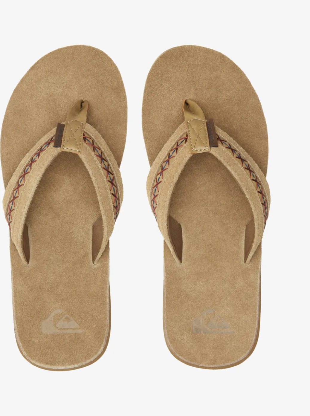 Discount Quiksilver Carver Leather Ii Basic Sandal Strap Tan 1