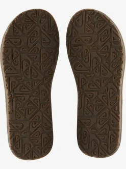 Discount Quiksilver Carver Leather Ii Basic Sandal Strap Tan 1