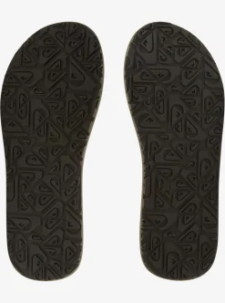 Hot Quiksilver Carver Nubuck Sandals Demitasse - Solid