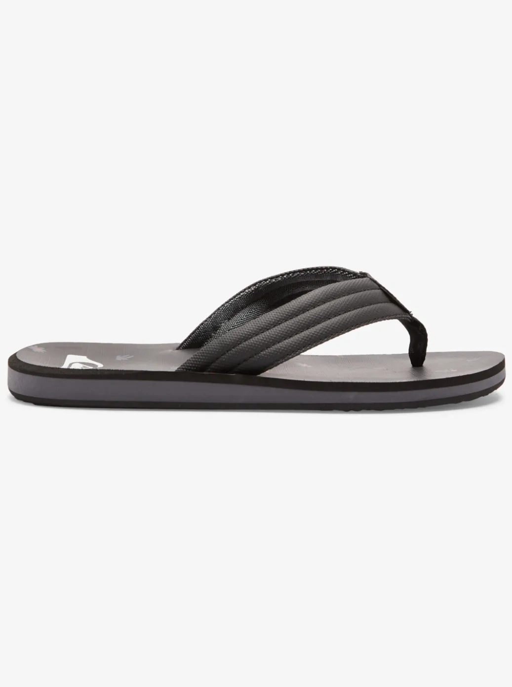 Best Sale Quiksilver Carver Print Sandals Black 4