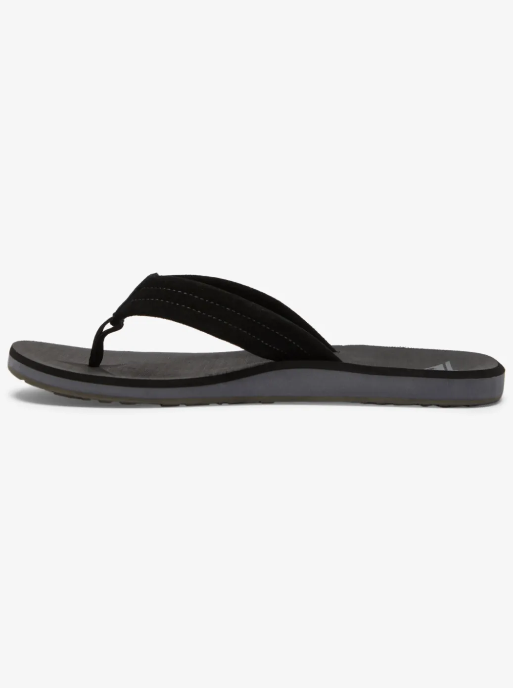 Discount Quiksilver Carver Suede Core Sandals Black 1