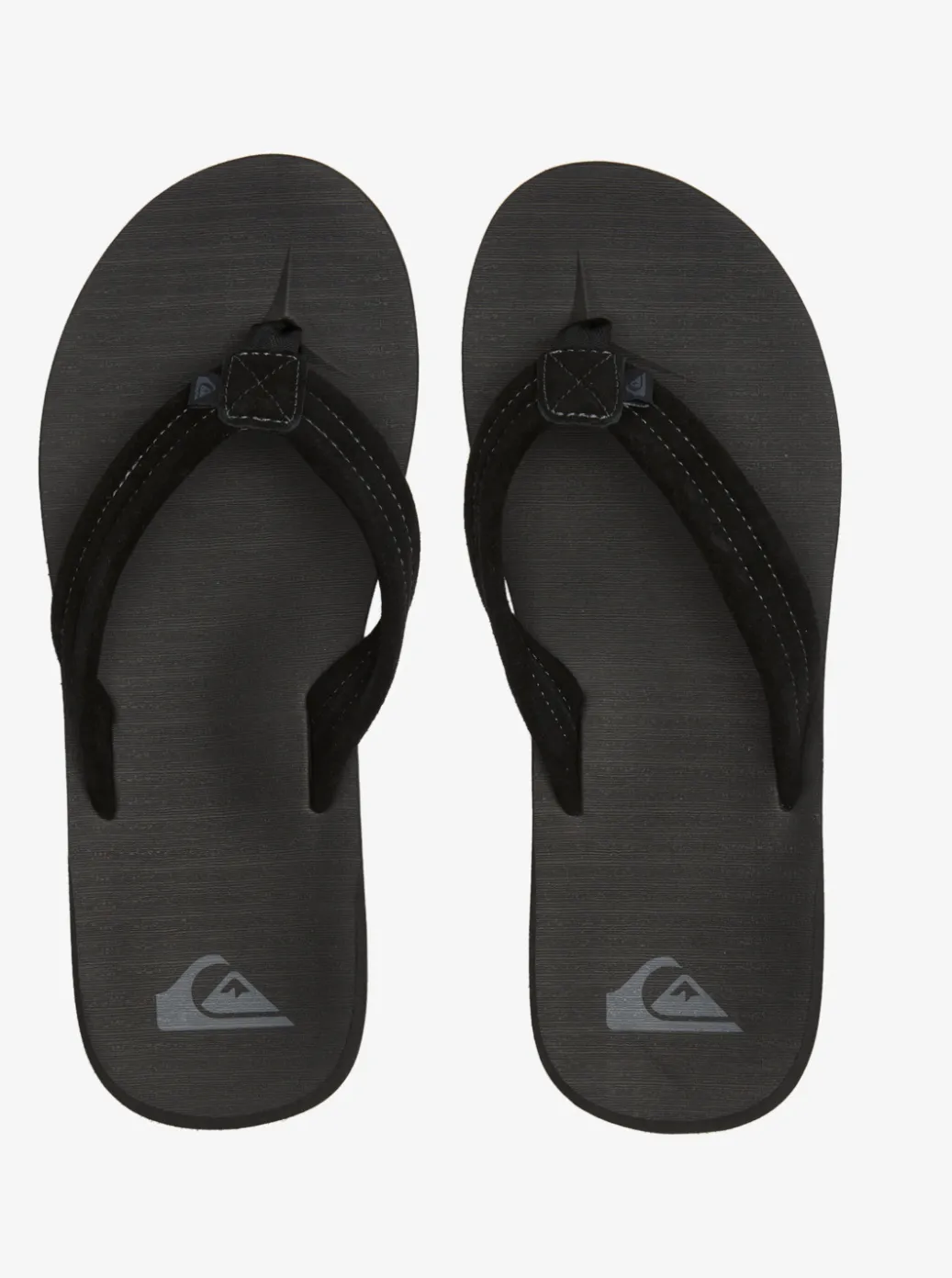 Discount Quiksilver Carver Suede Core Sandals Black 1