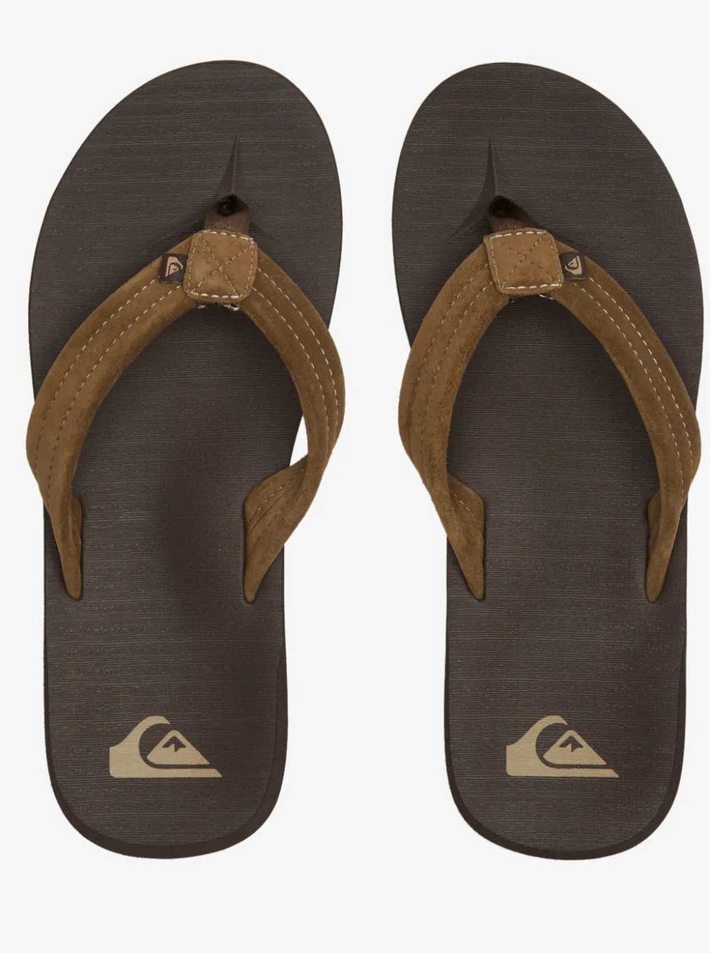 Outlet Quiksilver Carver Suede Core Sandals Brown 1