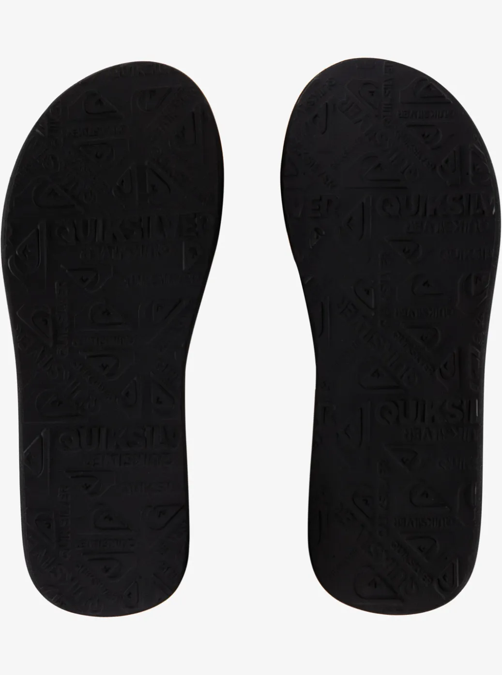 Shop Quiksilver Carver Suede Leather Sandals Solid Black