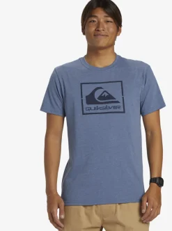 Outlet Quiksilver Casual Encounter T-Shirt Bering Sea Heather