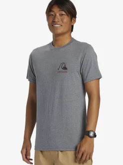 Flash Sale Quiksilver Circle Back T-Shirt Medium Grey Heather