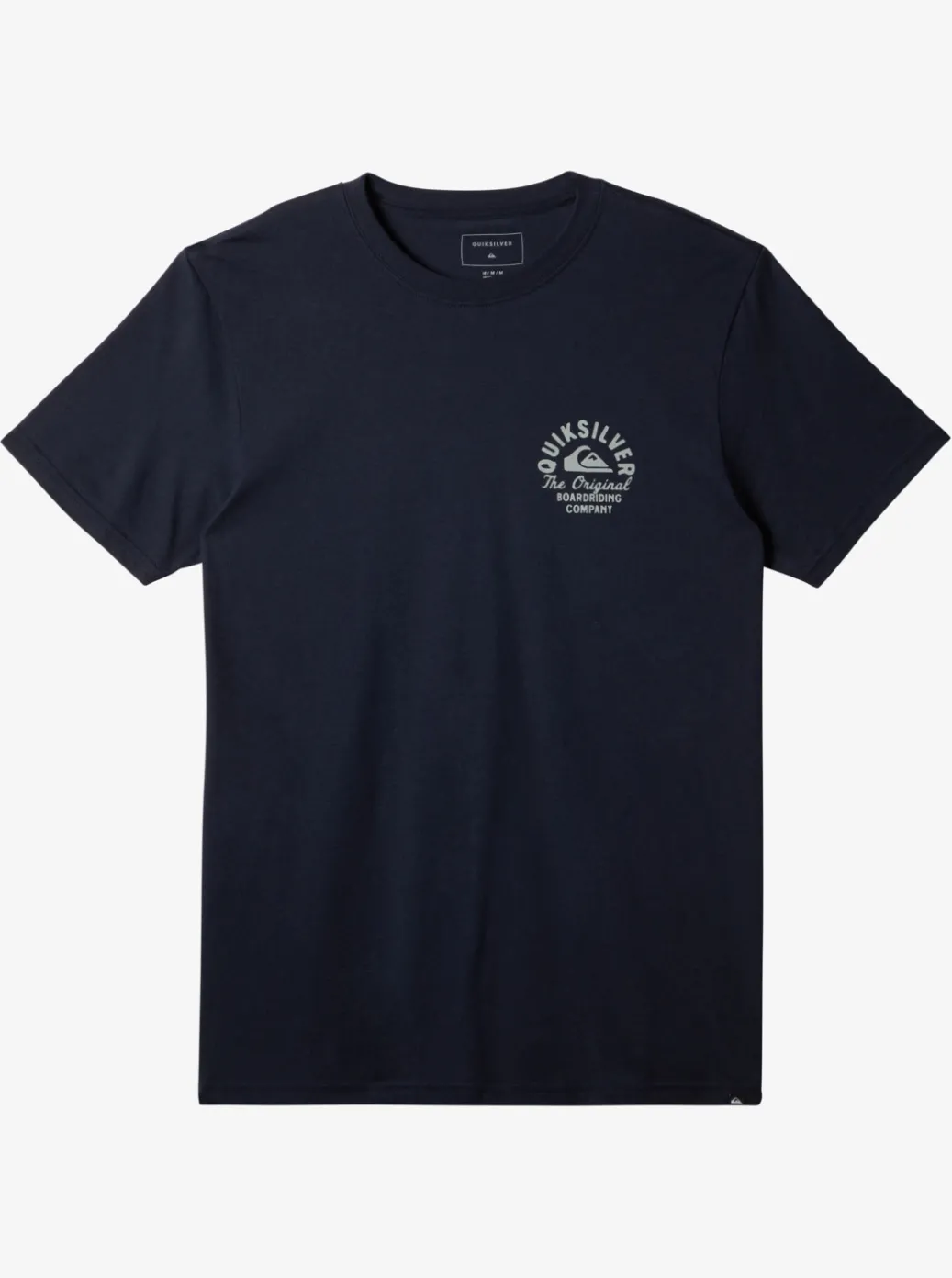 Store Quiksilver Circled Script T-Shirt Navy Blazer