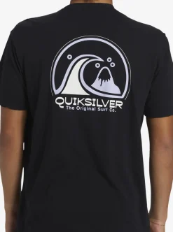 Store Quiksilver Clean Circle T-Shirt Black