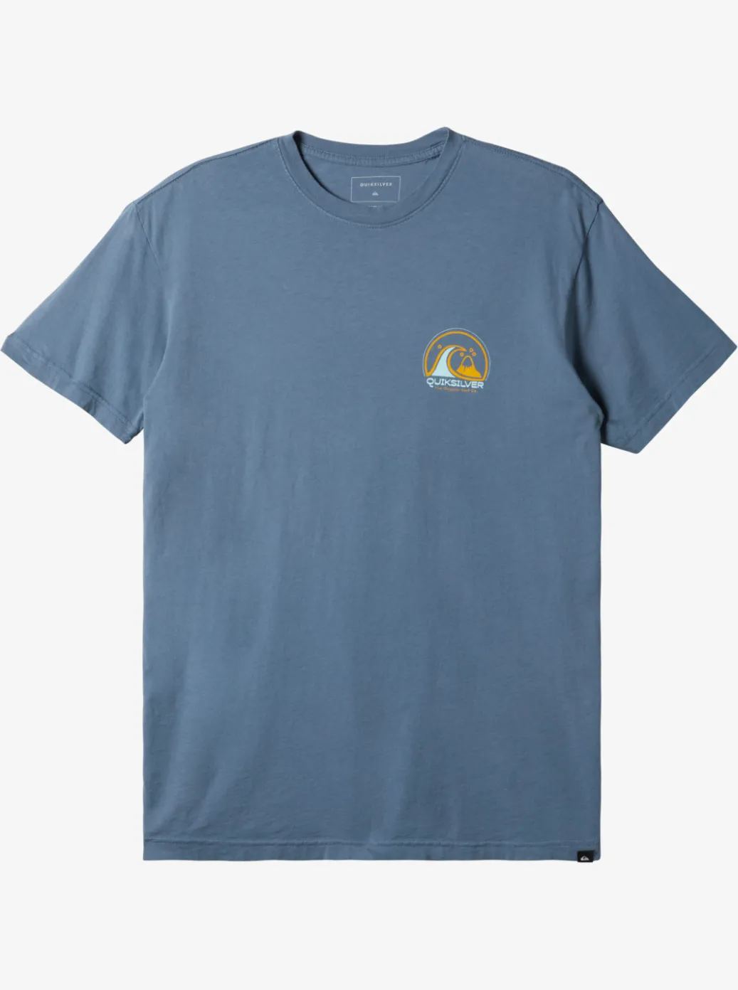 Fashion Quiksilver Clean Circle T-Shirt Bering Sea