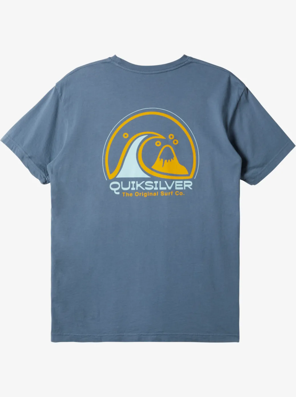 Fashion Quiksilver Clean Circle T-Shirt Bering Sea
