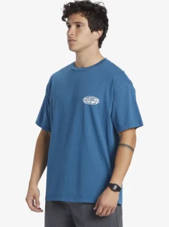 Fashion Quiksilver Clear Mind T-Shirt Moroccan Blue