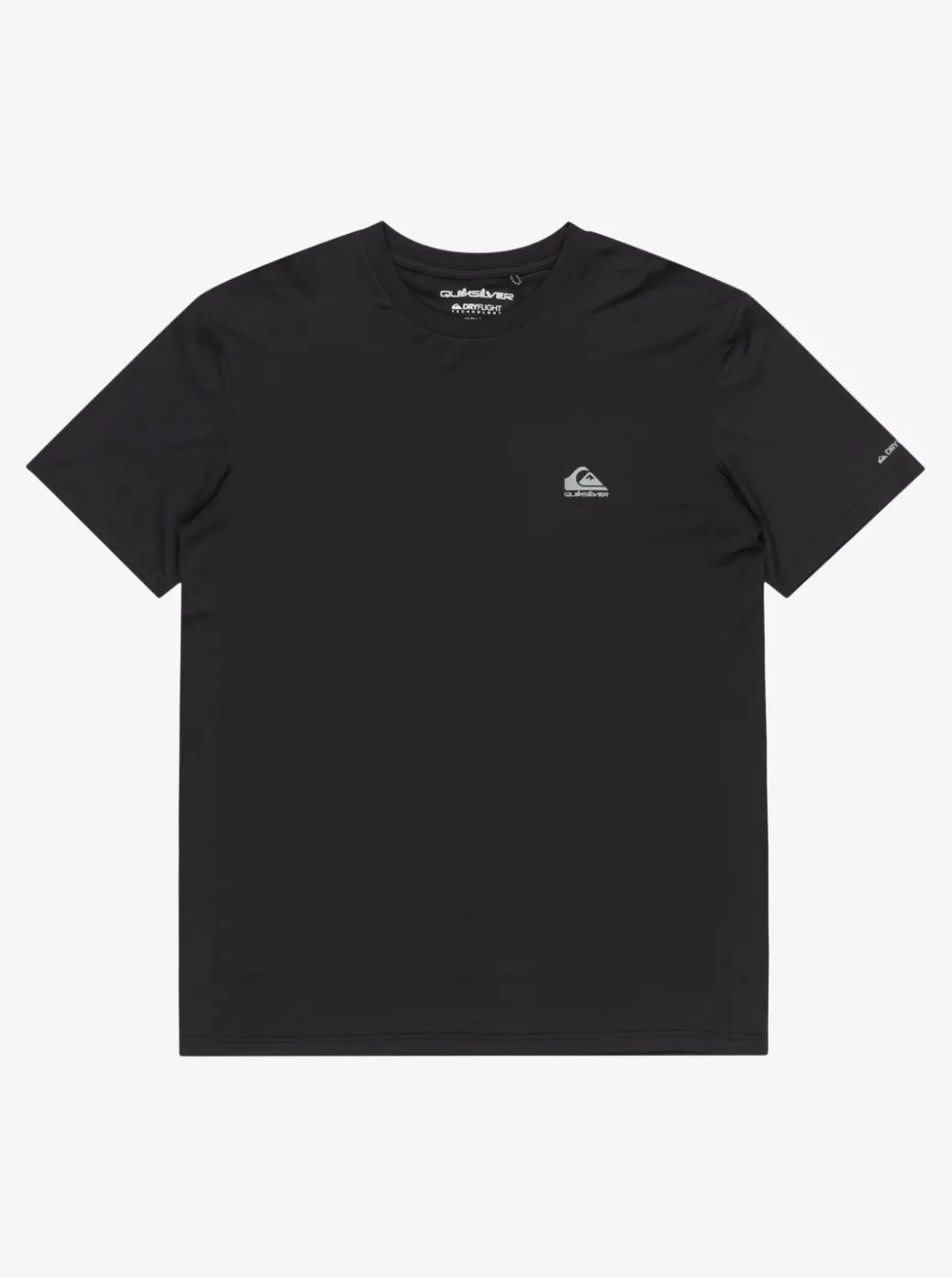 Cheap Quiksilver Coastal Run T-Shirt Black Heather
