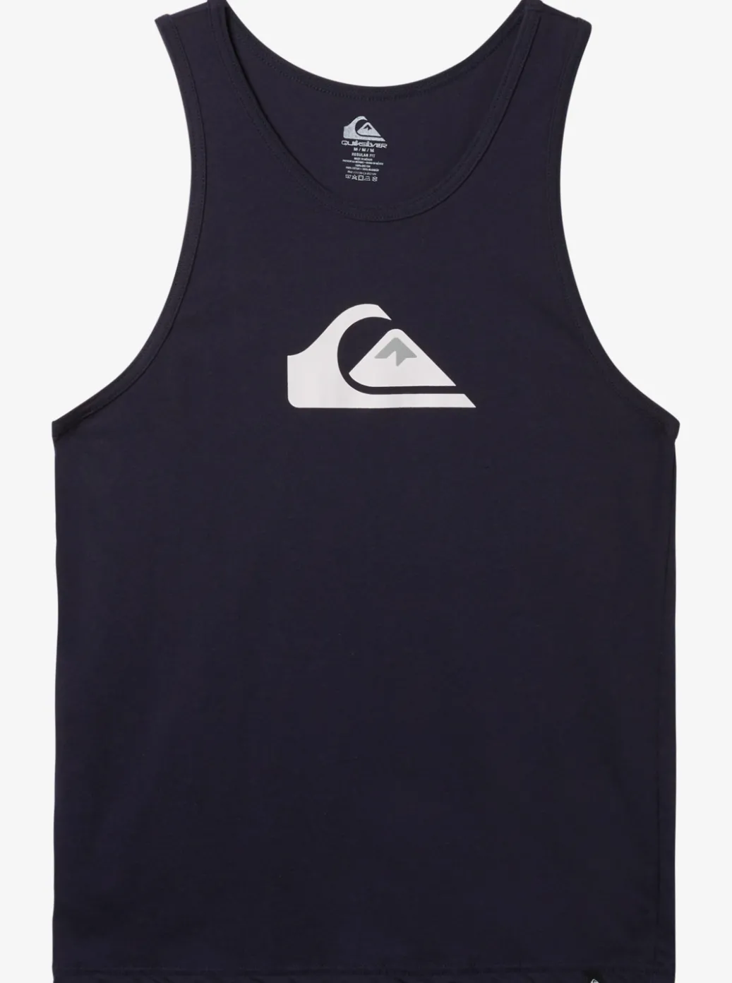 Outlet Quiksilver Comp Logo Tank Top Navy Blazer