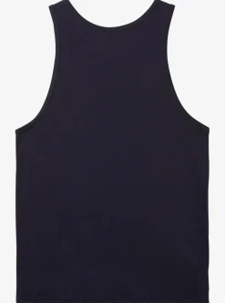 Outlet Quiksilver Comp Logo Tank Top Navy Blazer