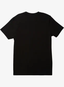 Best Quiksilver Comp Logo T-Shirt Black