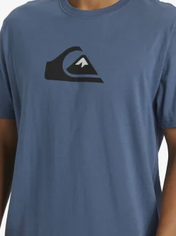 Flash Sale Quiksilver Comp Logo T-Shirt Bering Sea