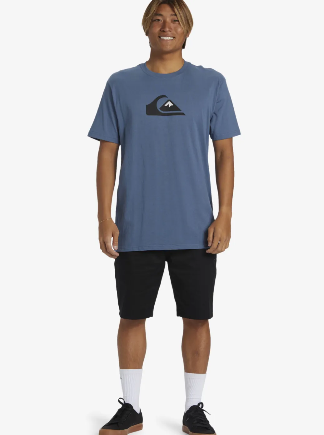 Flash Sale Quiksilver Comp Logo T-Shirt Bering Sea