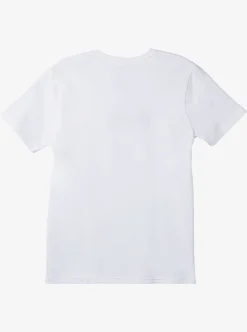 Cheap Quiksilver Comp Logo T-Shirt White