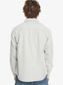 Outlet Quiksilver Covesea Long Sleeve Shirt Estate Blue Covesea
