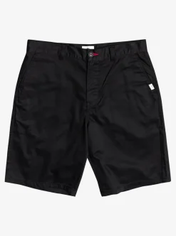 Best Quiksilver Crest Chino Chino 21" Shorts Black