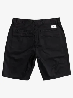Best Quiksilver Crest Chino Chino 21" Shorts Black