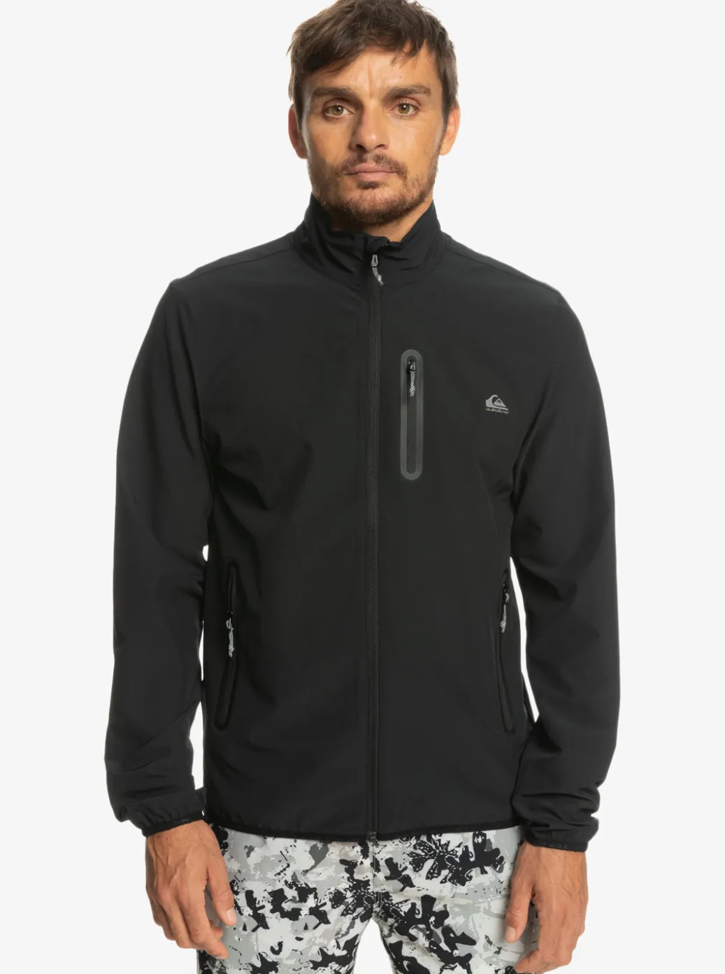 Cheap Quiksilver Cross Over Lightweight Jacket Black