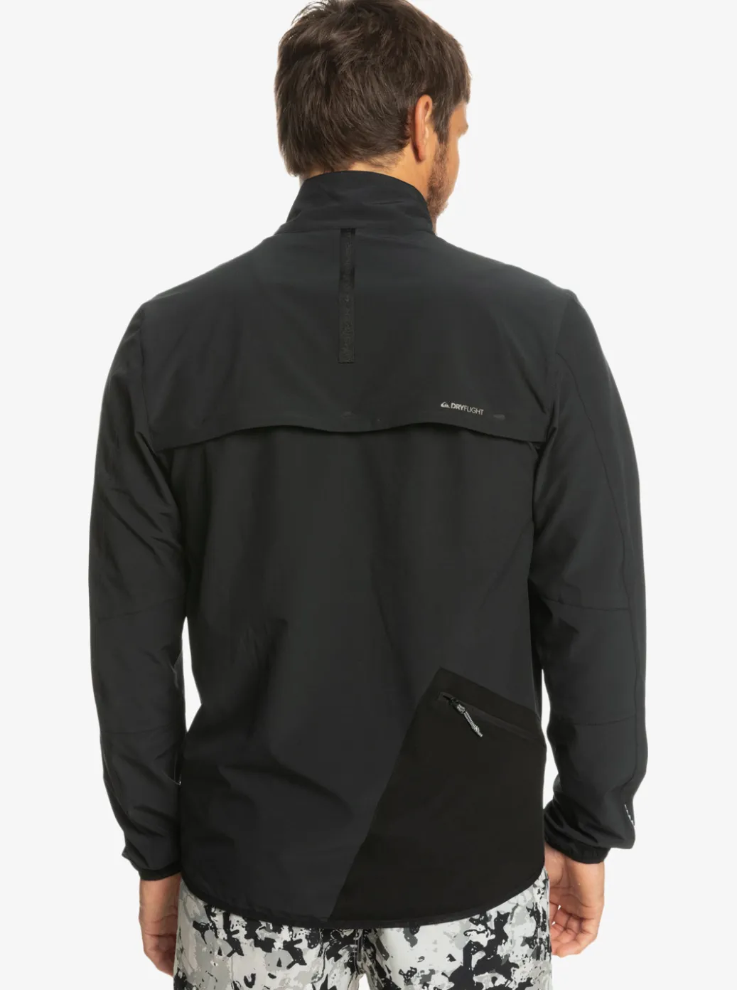 Cheap Quiksilver Cross Over Lightweight Jacket Black