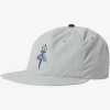 Sale Quiksilver Dagger Of Fortune Snapback Hat Grey Violet