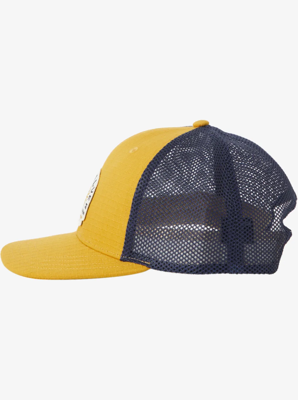 New Quiksilver Dawner Trucker Hat Mustard