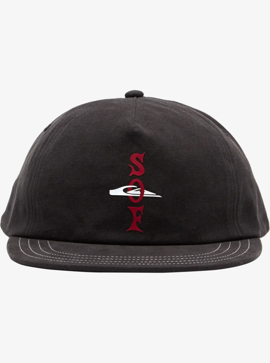 Online Quiksilver Diablo Of Fortune Snapback Hat Black