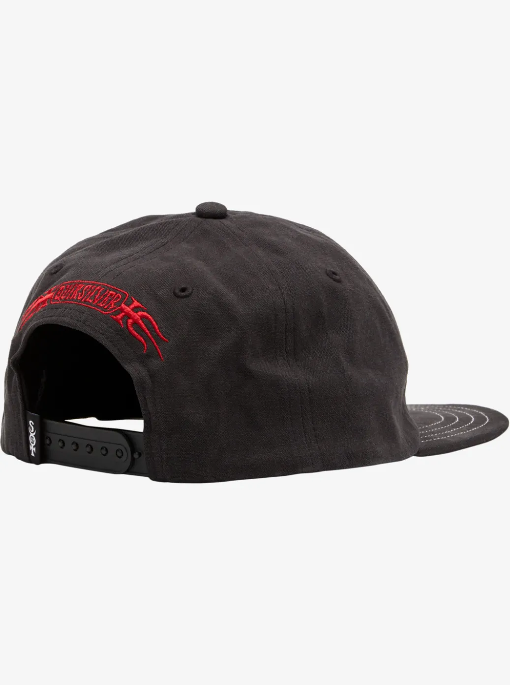 Online Quiksilver Diablo Of Fortune Snapback Hat Black