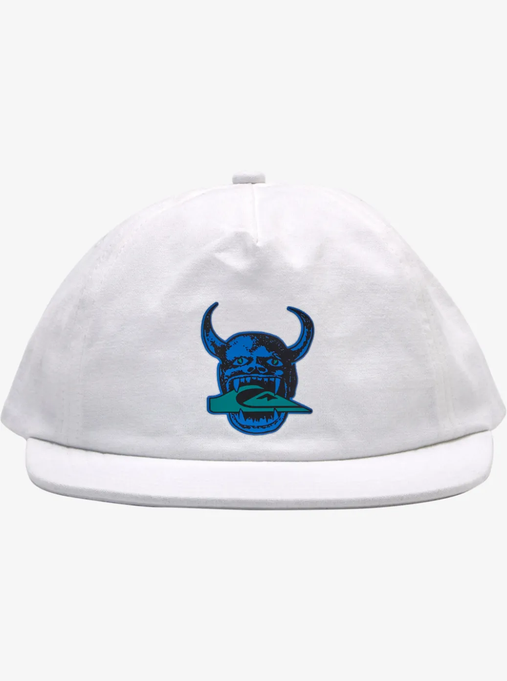 Fashion Quiksilver Diablo Of Fortune Snapback Hat White