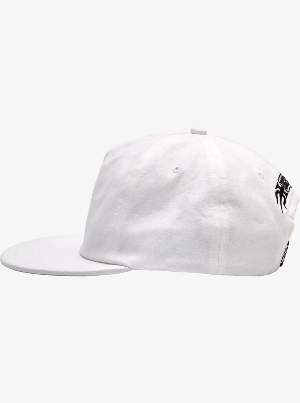 Fashion Quiksilver Diablo Of Fortune Snapback Hat White