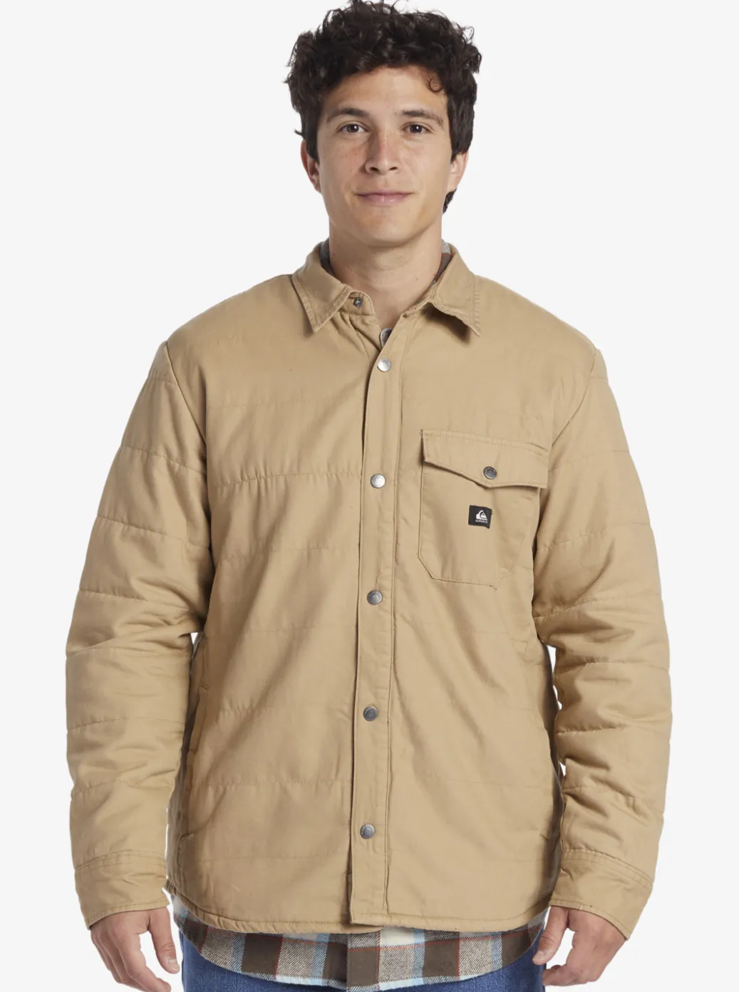 New Quiksilver Downrail Upd Canvas Jacket Plage