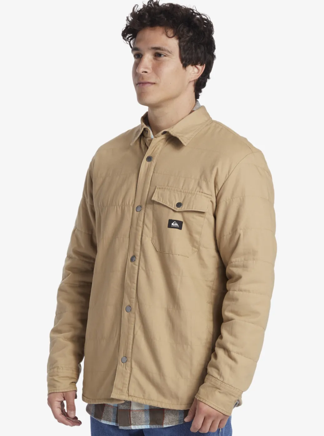 New Quiksilver Downrail Upd Canvas Jacket Plage